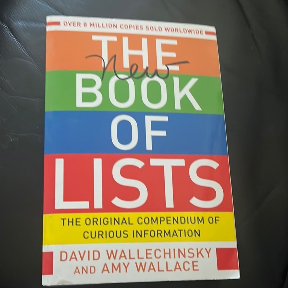 The New Book of Lists
